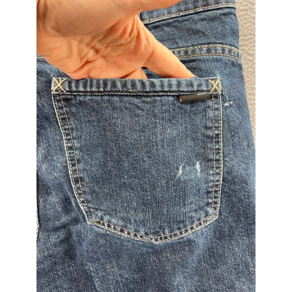 Hawx FR Work Gear Jeans Mens Flame Resistant Relaxed Fit Denim Blue 33x32 - Picture 10 of 14